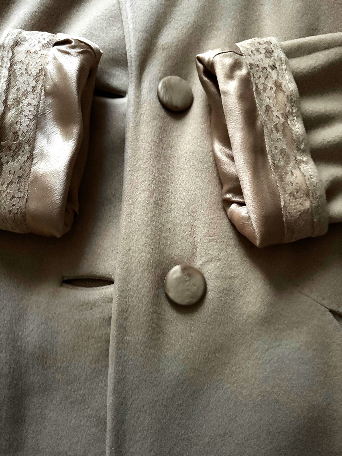 Vintage Blum's San Jose La Vigna 100% Cashmere Woman's Coat