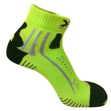 X-Bionic Socken Effektor Running Short Man grün/schwarz Gr.35/38