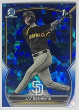 2023 Bowman Draft Sapphire Edition #BDC-166 Jay Beshears