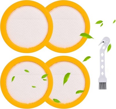 4 Stück HEPA-Filter JV35 für Jimmy JV35 Handstaubsauger und Milbensauger, g