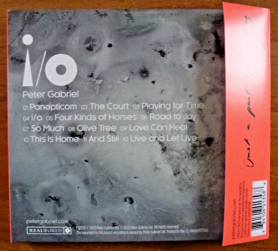 Peter Gabriel I/O Doppel-CD - Bild 4 von 4