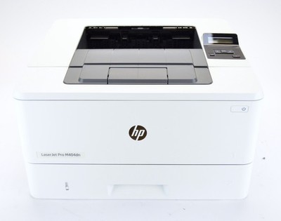 HP LaserJet Pro M404dn Monochrome Laser Printer Under 10k Pages Printed No Toner