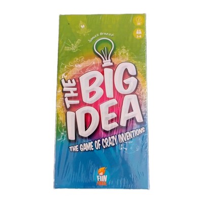 Funforge The Big Idea Crazy Inventions Party Board Game   Free Ship Nostalgic