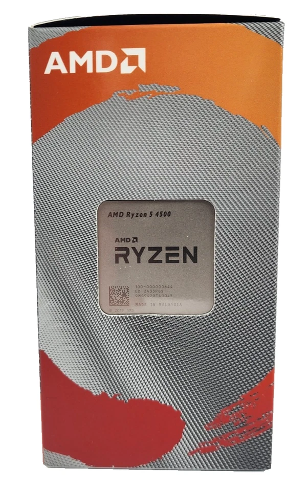 AMD - Ryzen 5 4500 6-Core - 12 Thread 3.6 GHz 4.1 GHz Max Boost Socket AM4 NIB! - Image 3 of 4