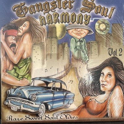 Gangster Soul Harmony Vol.2 Sweet Soul Chicano LP  ~ CLEAR WAX EDITION RARE!