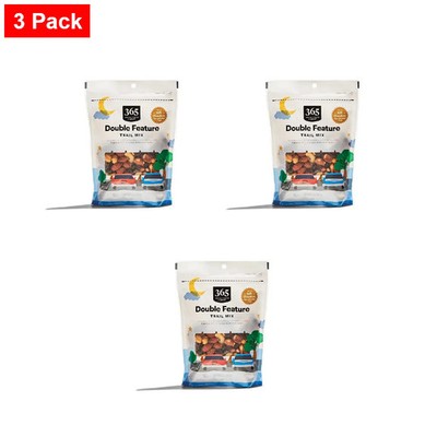 365 By WFM, Trail Mix, Double Feature, 12 Ounce - 3 Pack