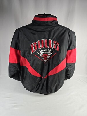 Vintage 90s NBA Chicago Bulls Michael Jordan Chalk Line Jacket