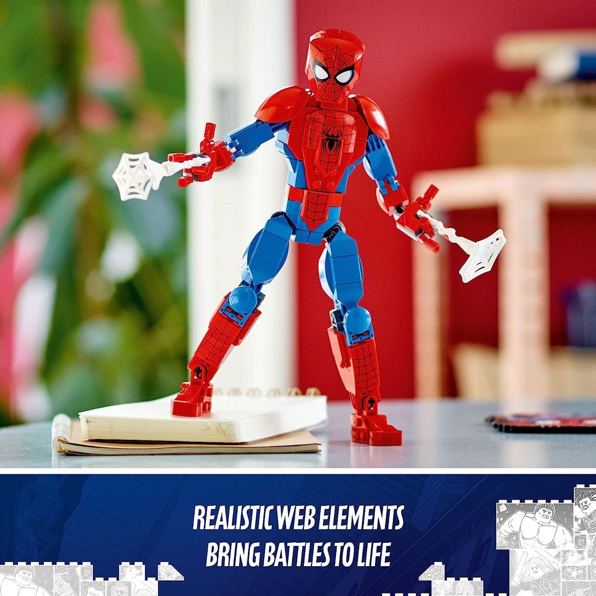 Marvel Spider-Man 76226 Building Toy - Fully Articulated Action