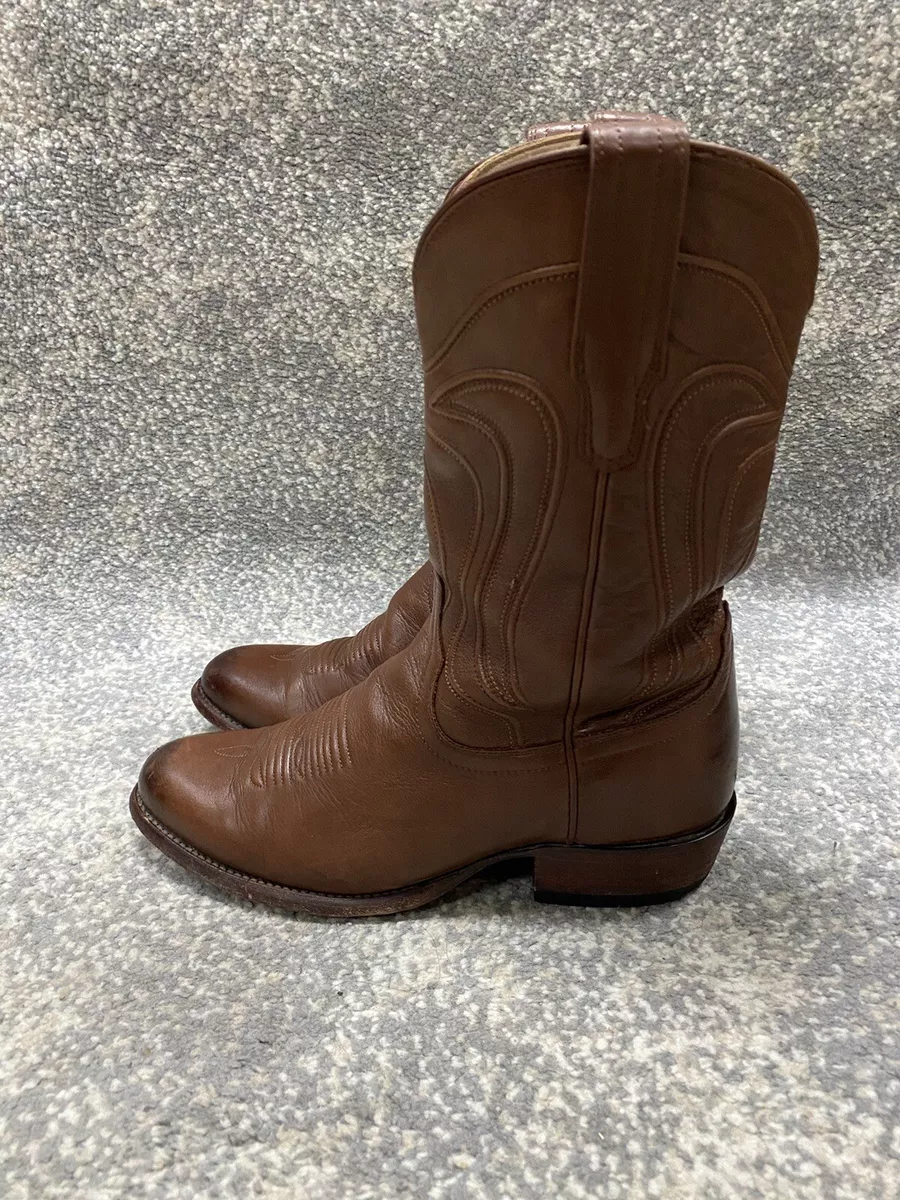 Tecovas Cartwright Boots Men Western Cowboy Leather Brown Shoes