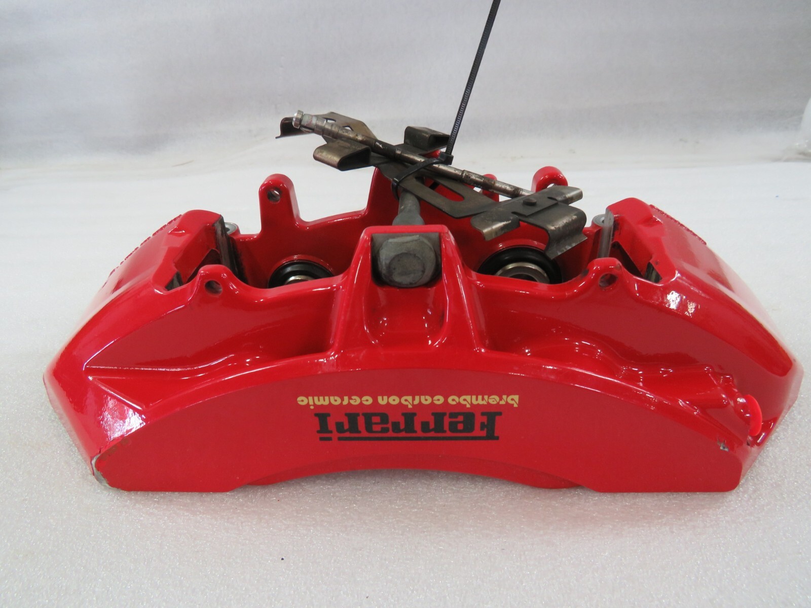 Ferrari 458 Italia, Spider, RH, Front Brake Caliper, Red, Used, P/N 261773