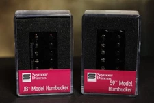 SEYMOUR DUNCAN SH-4 JB & SH-1N 59 Model BLACK 4 Conductor Humbucker Pickup Set