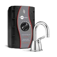 NEW InSinkErator Instant Hot Water Dispenser Faucet +Tank-- Chrome H-HOT150C-SS