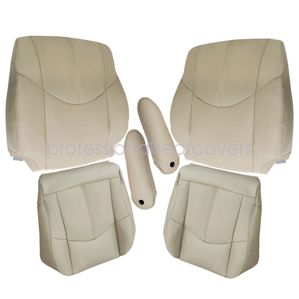 Driver & Passenger Bottom & Top & Armrest Seat Cover For Lexus RX300 1999-2003 - Image 4 of 4