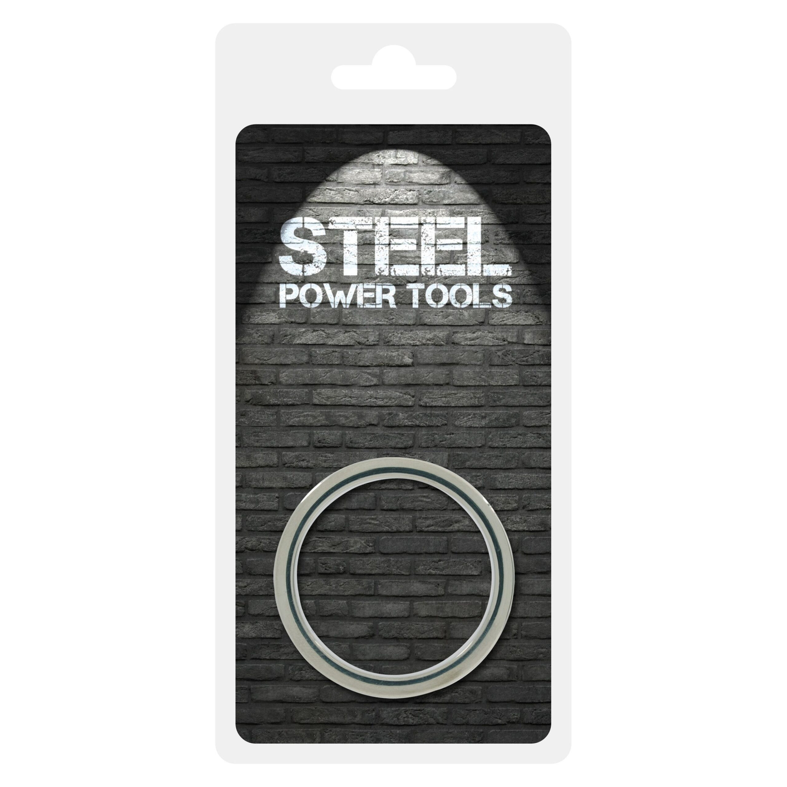 Anello fallico in acciaio inossidabile diametro 5 cm steel power tools cockring