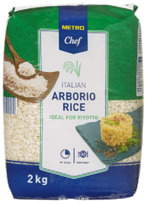 Metro Chef Risotto Reis - 2000 Gramm