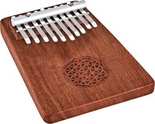 Meinl Sonic Energy Solid Kalimba, 10 Notes, Zambesi Rosewood, Flower of Life