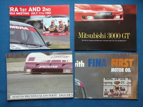 Job Lot of 11 Mixed Autosport 1990's Motor Sport Posters Most Shown - Picture 2 of 16