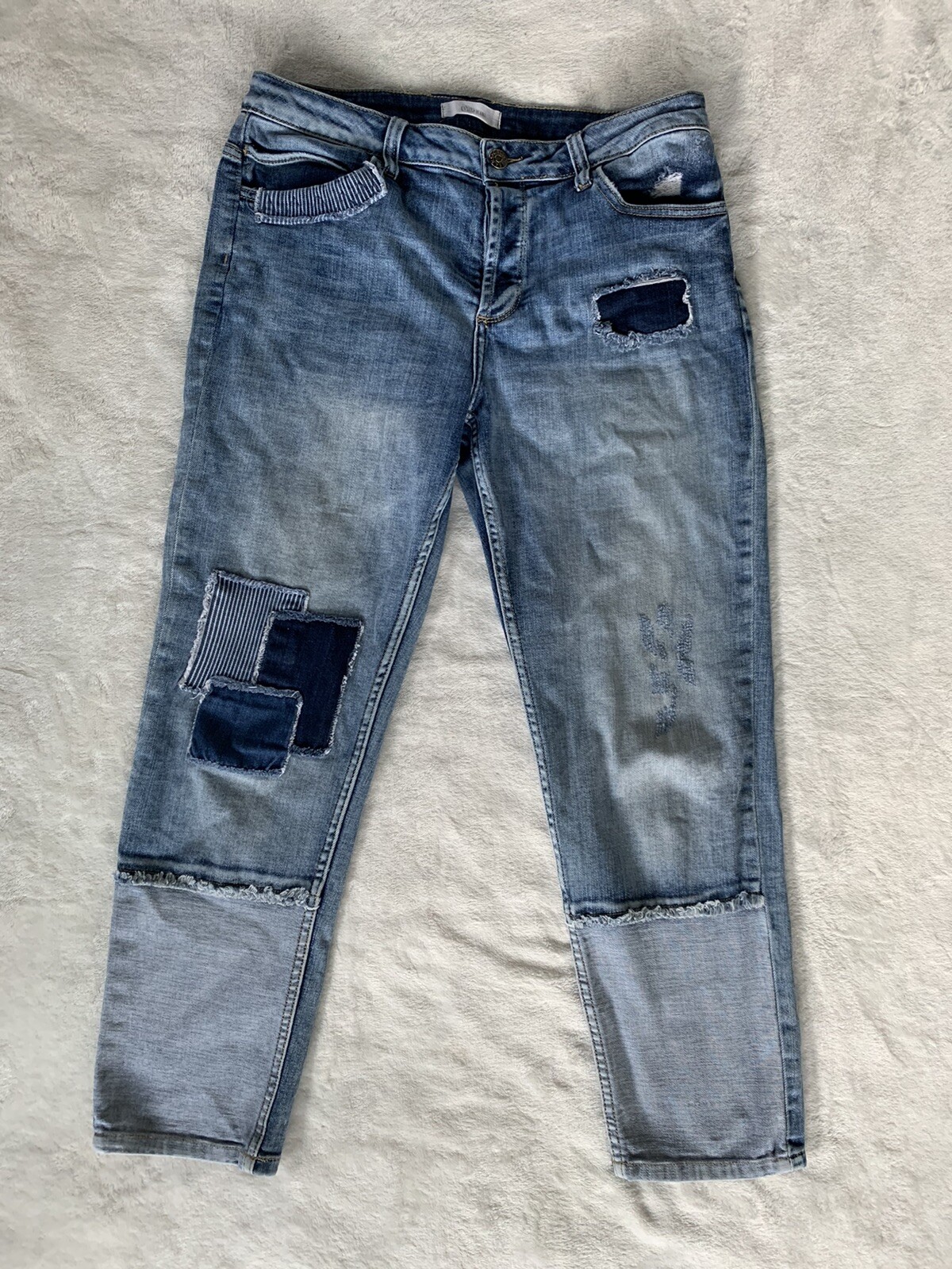 Cello patchwork jeans size 30 - image 2