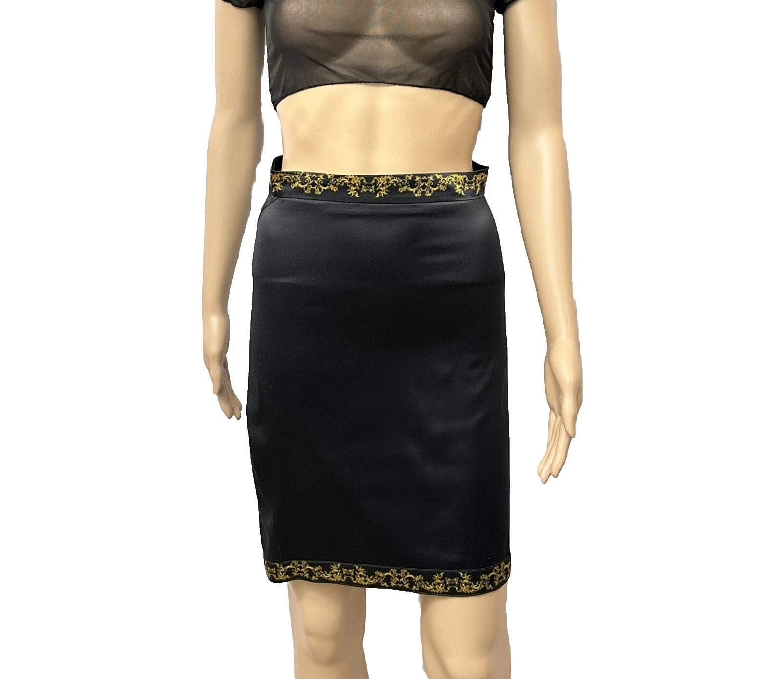 Saias femininas Just Cavalli Seda