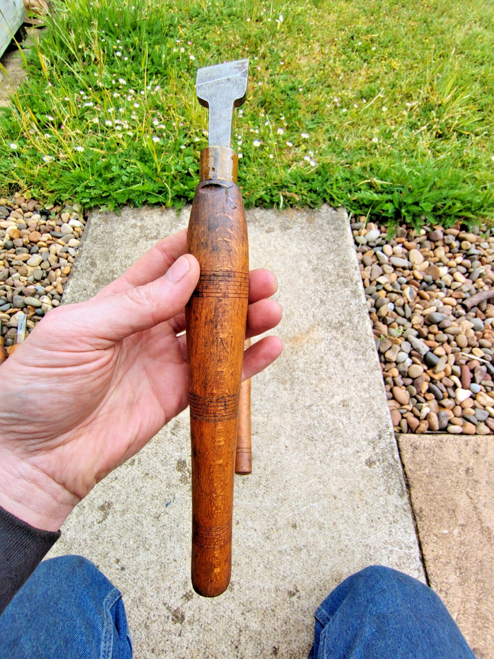 Vintage wood turning gouges chisels Job Lot x 6 inc stormont and ...
