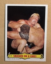 Greg The Hammer Valentine 1985 Topps WWF Card #33