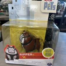 Spin Master - The Secret Life of Pets Poseable RIPPER Dog Action Figure NIB