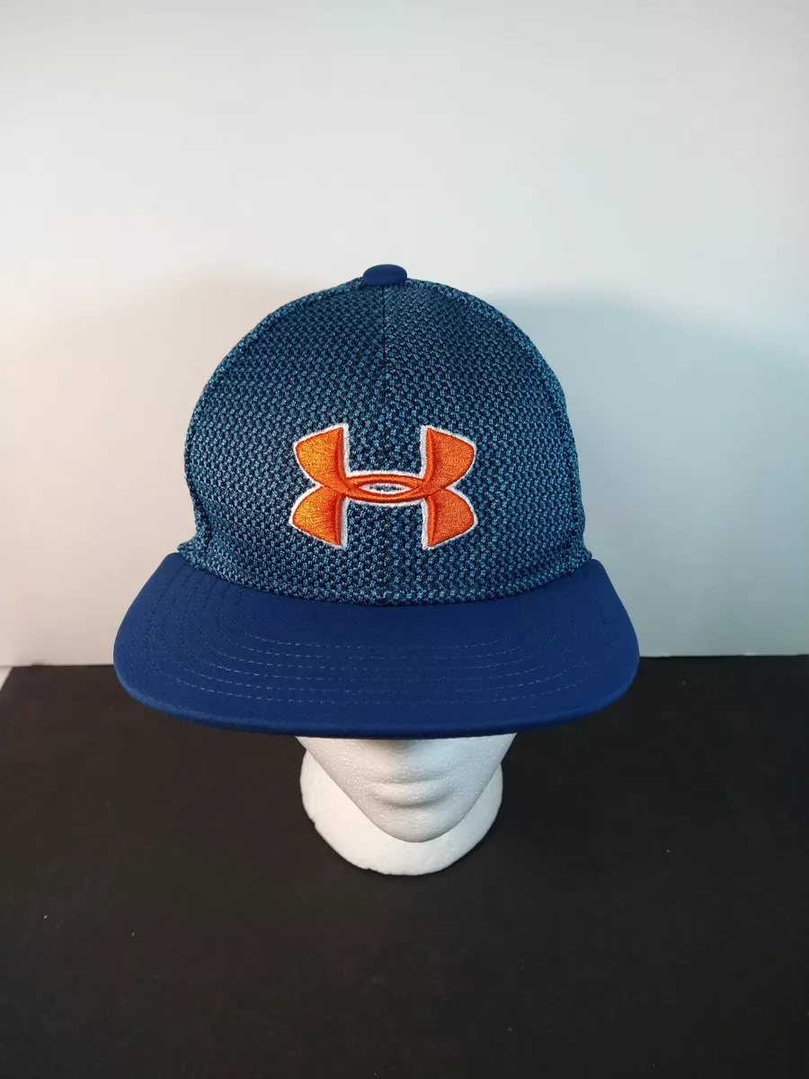 Youth UNDER ARMOUR Baseball Hat Cap Blue Mesh Youth Small P/M