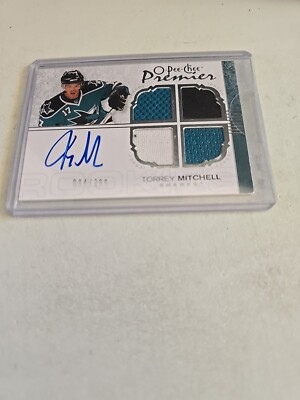 2007-08 TORREY MITCHELL OPC PREMIER AUTO JERSEY ROOKIE CARD. SAN