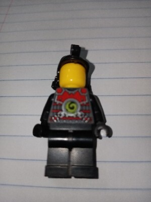 Lego Minifigure Black Samurai As Shown Has Lego Markings