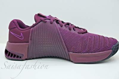 Nike Metcon 9 Bordeaux Vivid Purple Black DZ2537-603 Women's Sz
