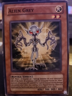 Alien Grey - Yugioh Light Monster - Vintage | eBay Alien Grey - Yugioh Light Monster - Vintage | eBay
