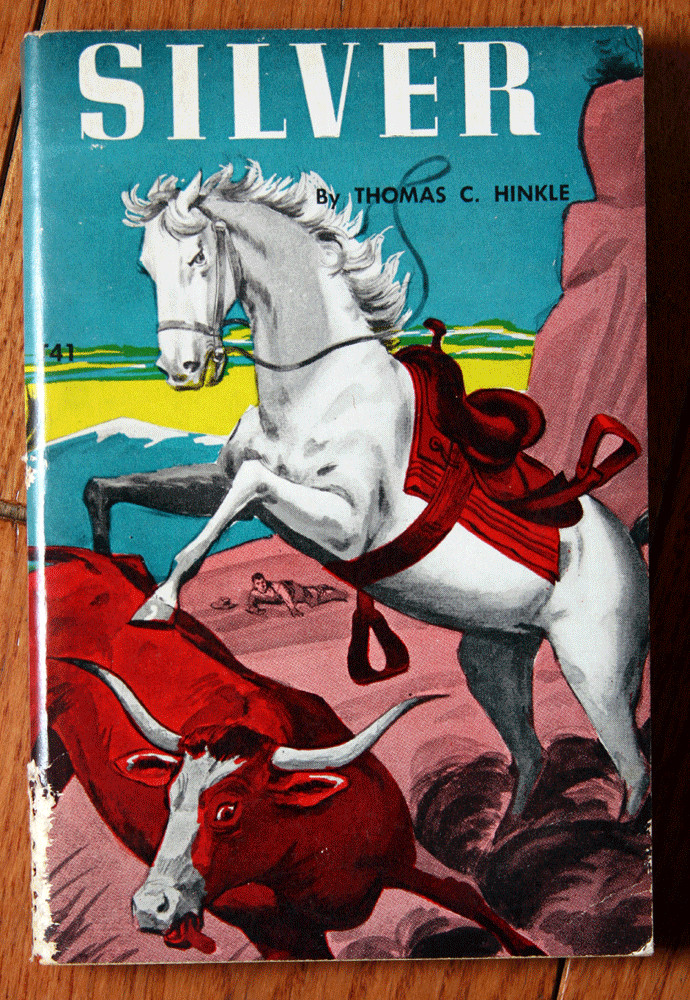 SILVER by Thomas C. Hinkle 1956 Vintage TAB Paperback Children's Western HORSE