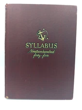 Northwestern University Yearbook, Syllabus, 1945, Volume 60, Evanston, Illinois