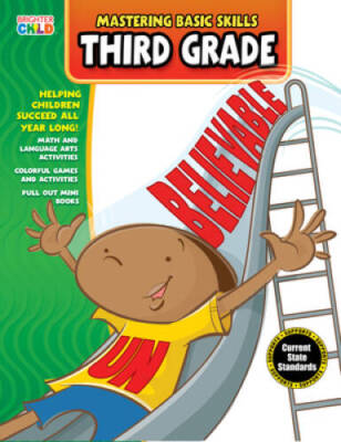 Mastering Basic SkillsÂ  Third Grade Activity Book - Paperback - GOOD