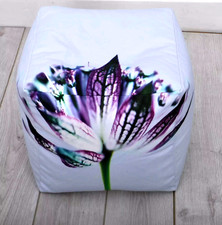 NEXT- Bean Bag Cube - 40x40x40cm Made in UK - PRE  FILLED