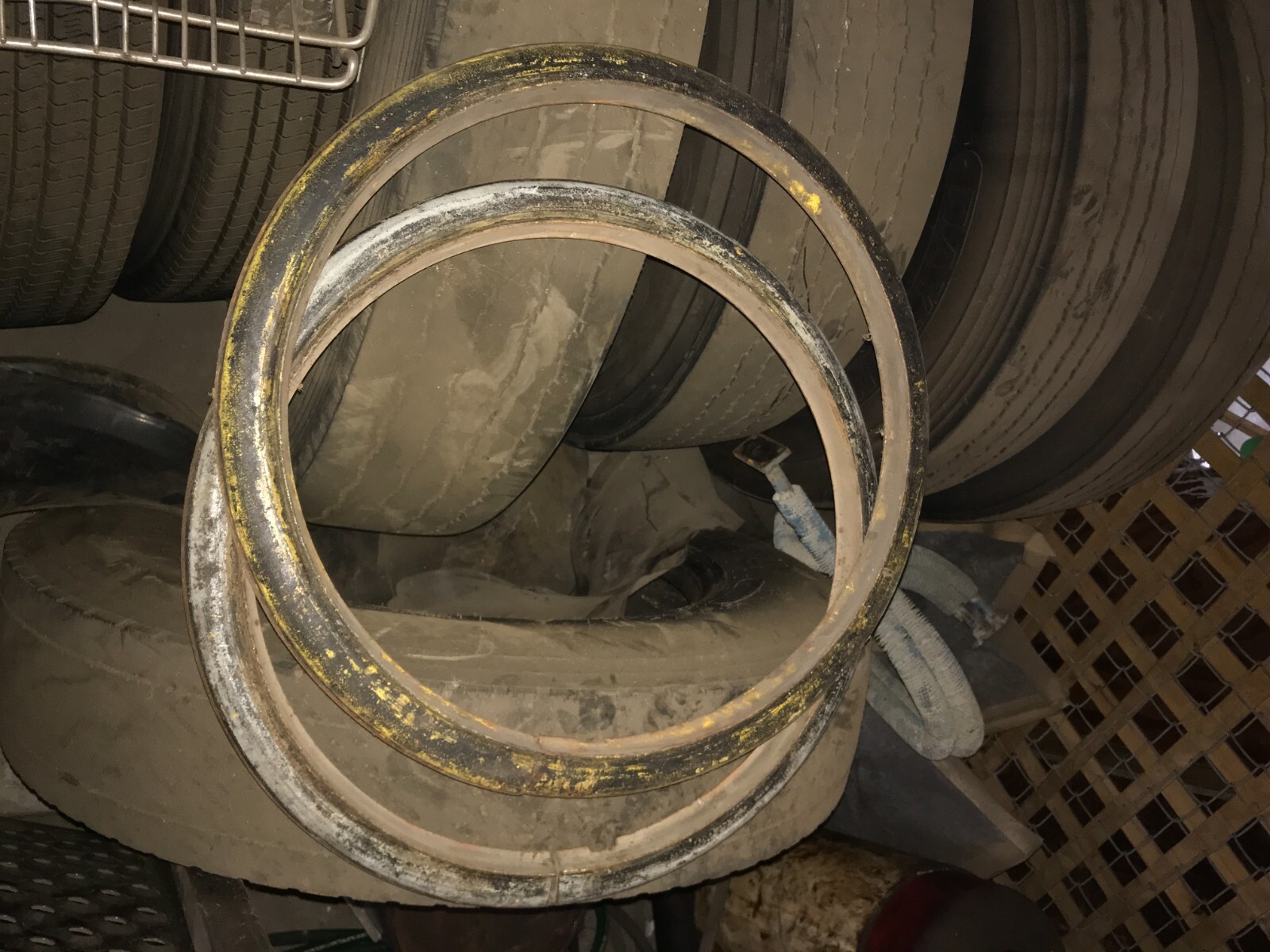 20" Dayton Open Truck Rims w/split ring retainer for 10.0020 tire. No tires. eBay