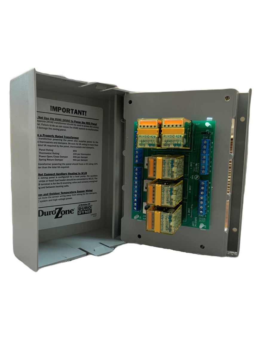 DuroZone 3 Zone Control Panel SMZ-3SW with Open/Close Switch for