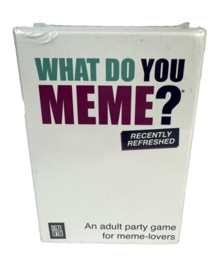 Huch Verlag - What do you Meme - neuere Version 2021 Partyspiel Kartenspiel NEU