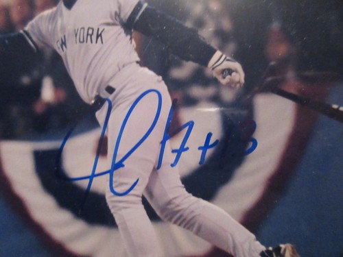 JIM LEYRITZ New York Yankees Signed 1996 World Series Game 4 Home Run 8x10 PHOTO - Picture 2 of 3
