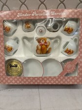 Steiff Porcelain Collector Set  Children  s Tea Set