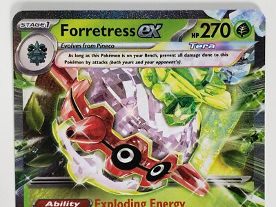 EX HOLO Forretress EX 005/193 NM / M Paldea Evolved Scarlet Violet