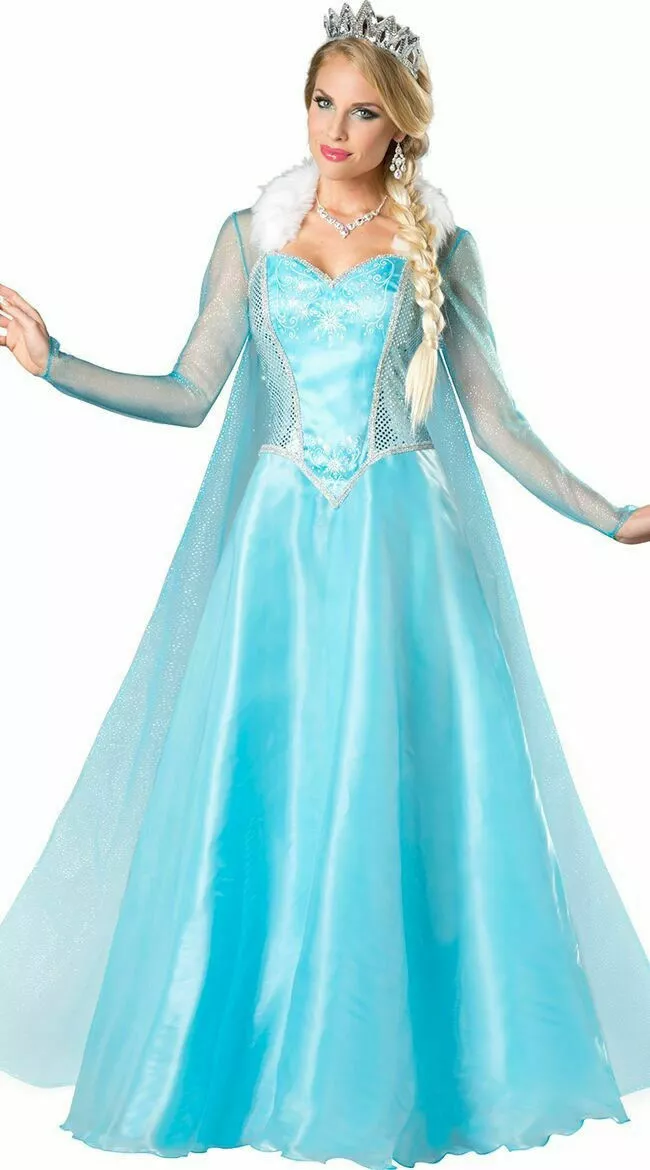 Frozen fancy dress adults clearance elsa
