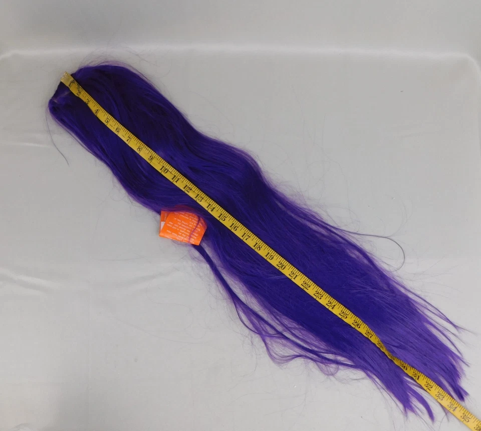 Pelucas de disfraz con encaje 304A 33" peluca recta extra larga - púrpura oscuro #6326 Foto 2 de 4