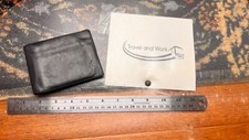 POLO By Ralph Lauren Men's Bifold Wallet Genuine Leather 4 Card Dual Bill Pocket