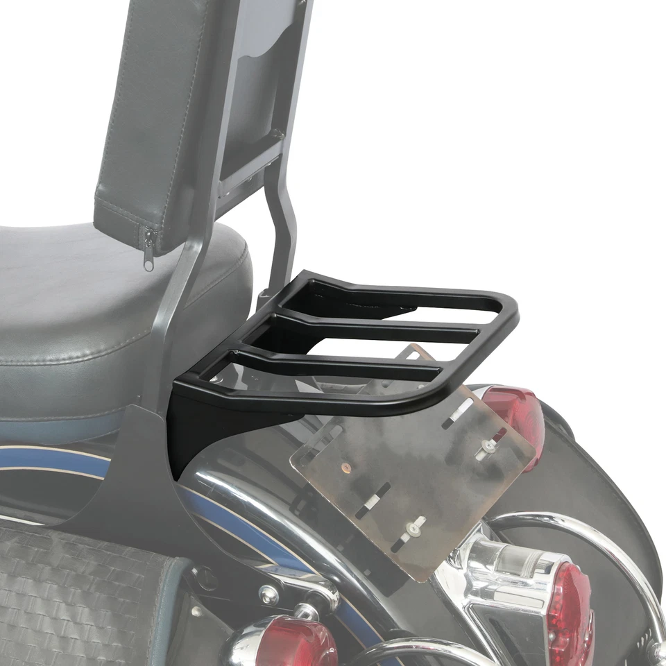 Portaequipajes desmontable para Harley Davidson Heritage Softail Sportster Dyna Foto 2 de 4