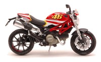 Modell Statisches Motorrad New Ray Ducati Monster 796 #46 Modellbau Massstab ...