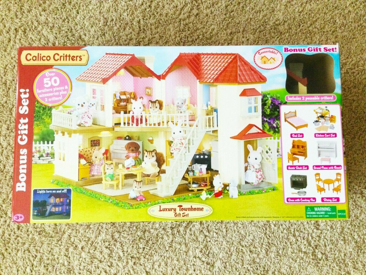 Calico Critters Luxury Townhome Gift Set