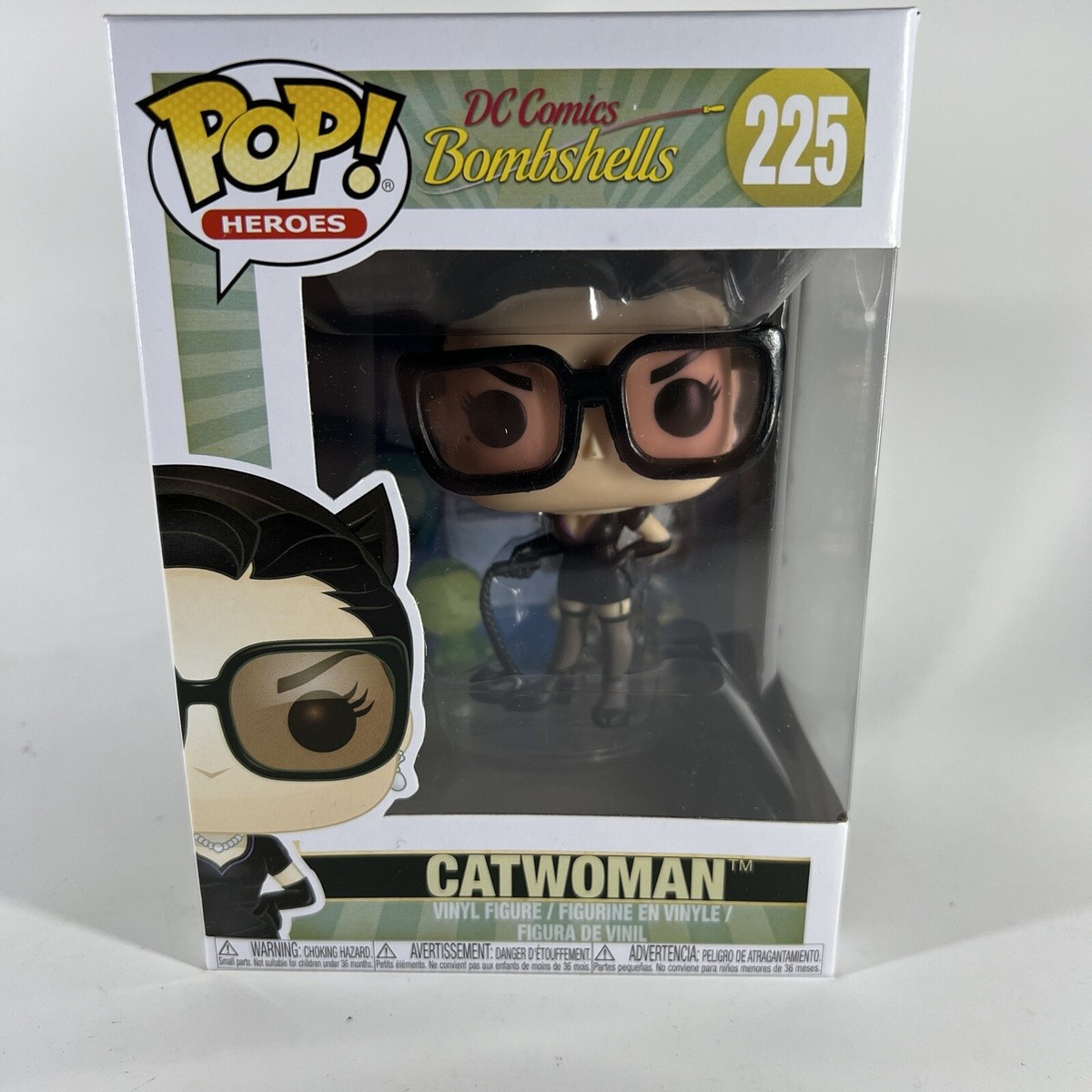 Funko Pop! DC Comics Bombshells Catwoman #225 Vinyl Figure Vaulted