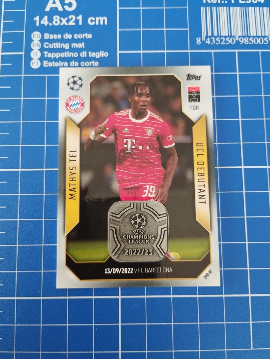 Topps Mathys Tel 49枚限定 カード Mathys Tel 2023-24 Topps UEFA Merlin Chosen Ones Bayern