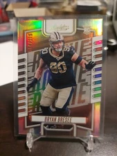  2023 Absolute Football Bryan Besee Silver 164/275 SSP RC New Orleans Saints 